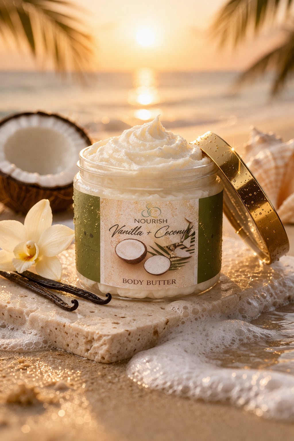 Vanilla Coconut Tallow body butter image 6