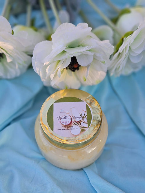 Coconut Vanilla Body Scrub image 1