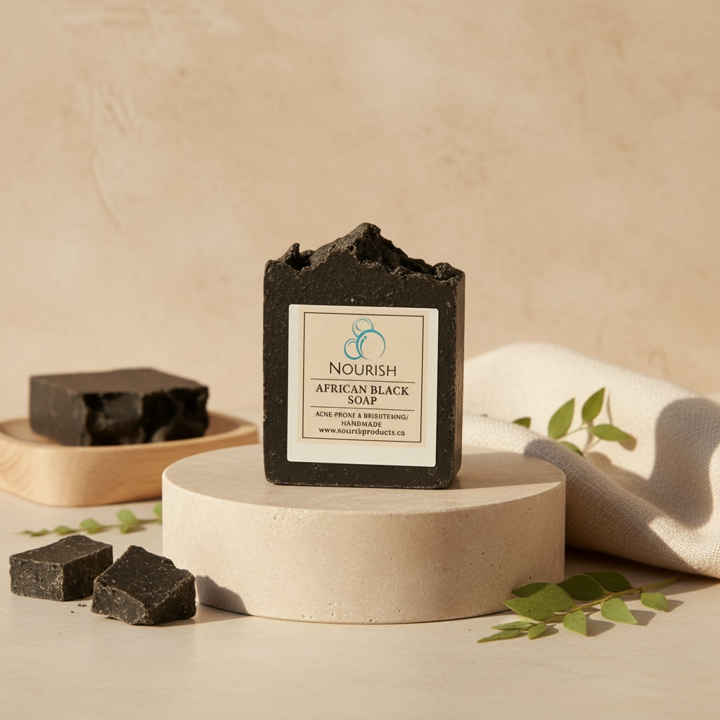 African Black Soap Bar