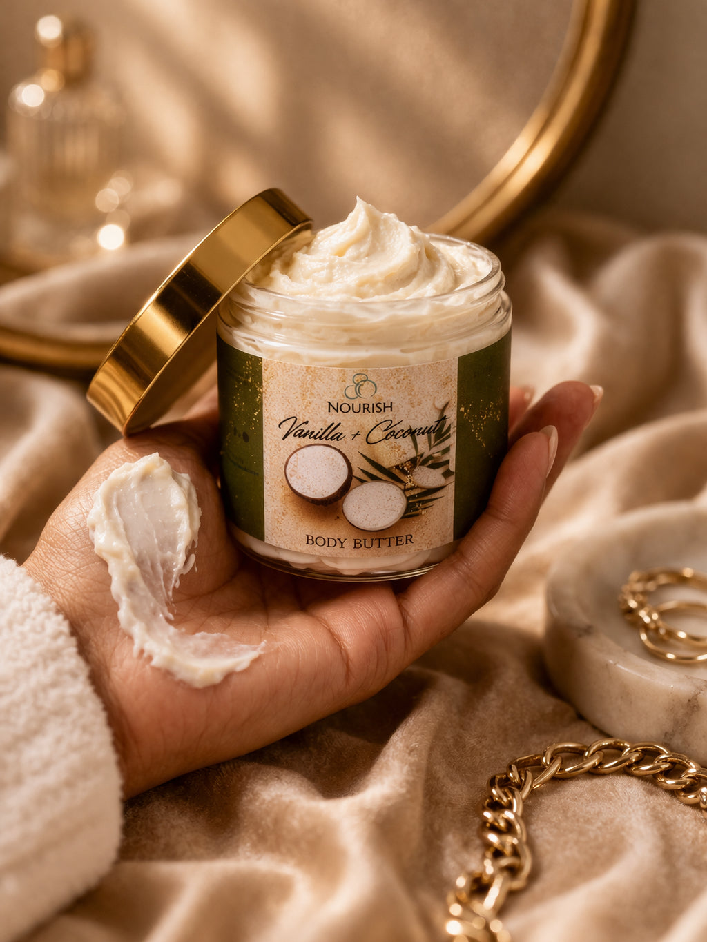 Vanilla Coconut Tallow body butter image 5