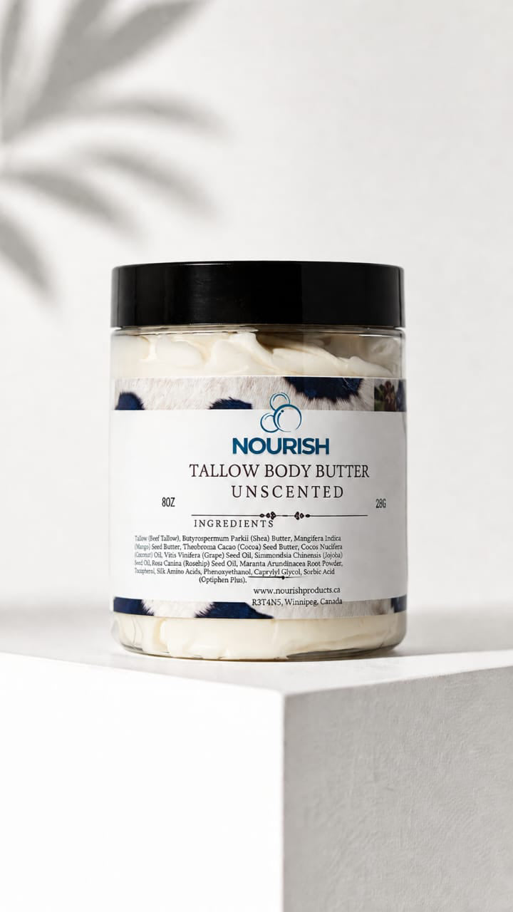 Unscented-Tallow Body Butter  image 1