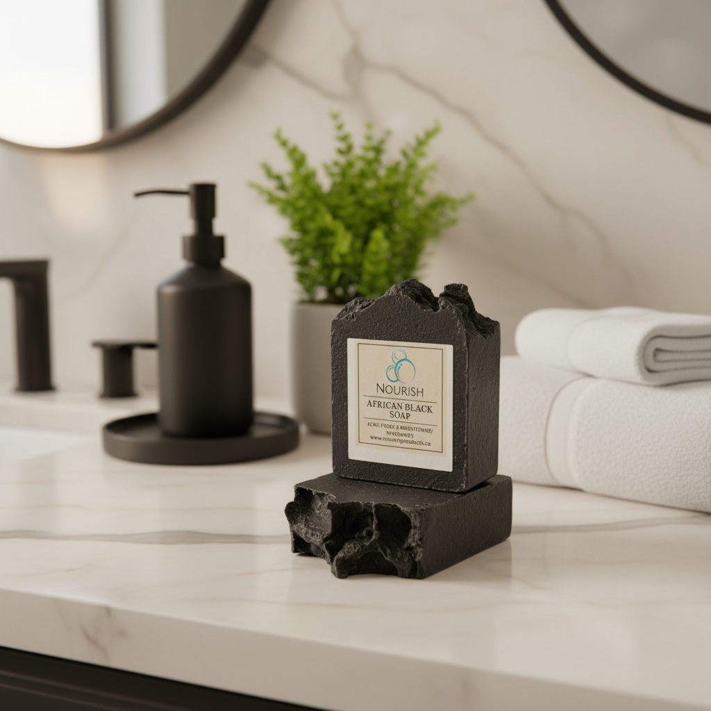 African Black Soap Bar