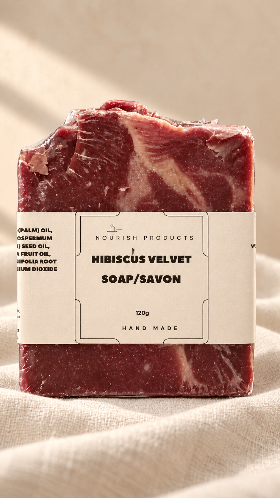 Hibiscus Velvet Soap