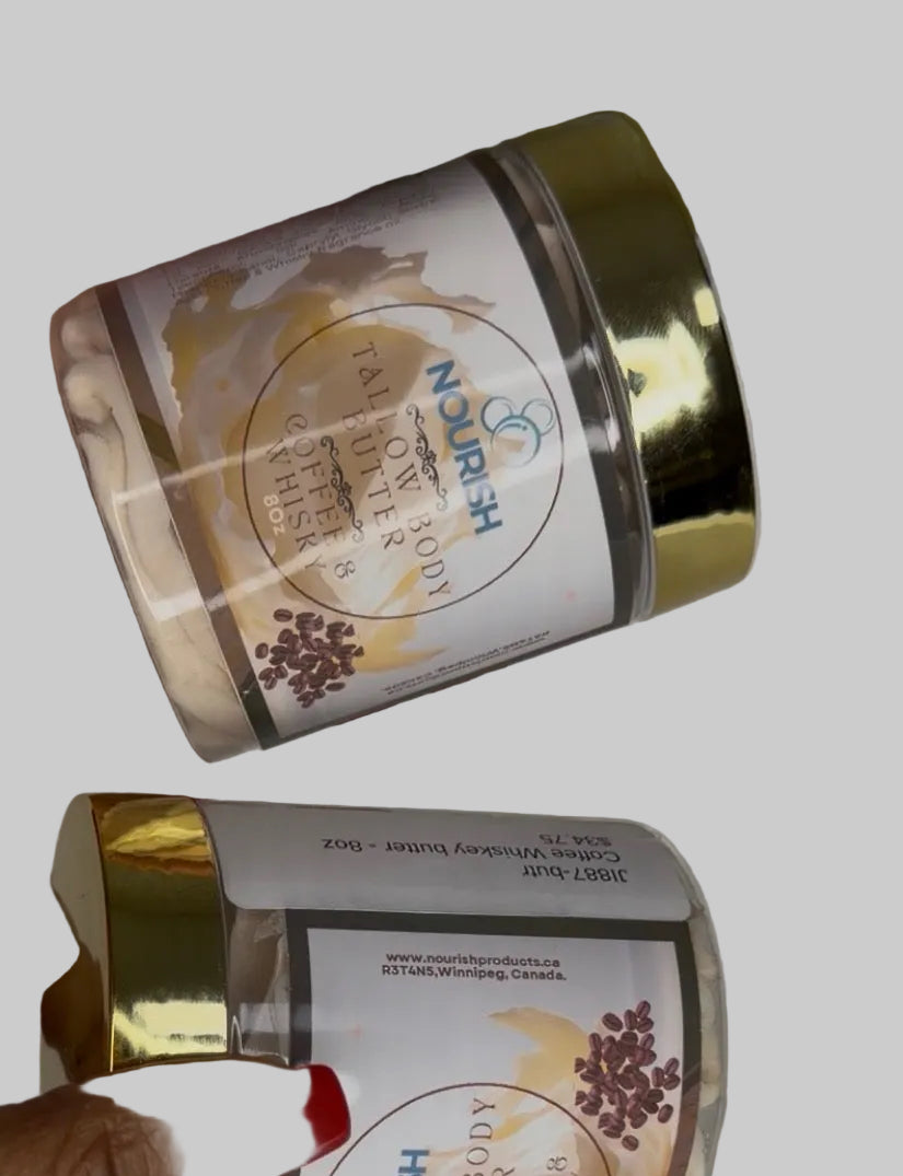 Coffee Whiskey Tallow Body Butter