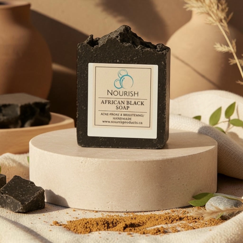 African Black Soap Bar