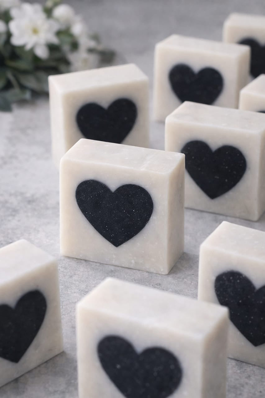 Black Hearts Soap image 3