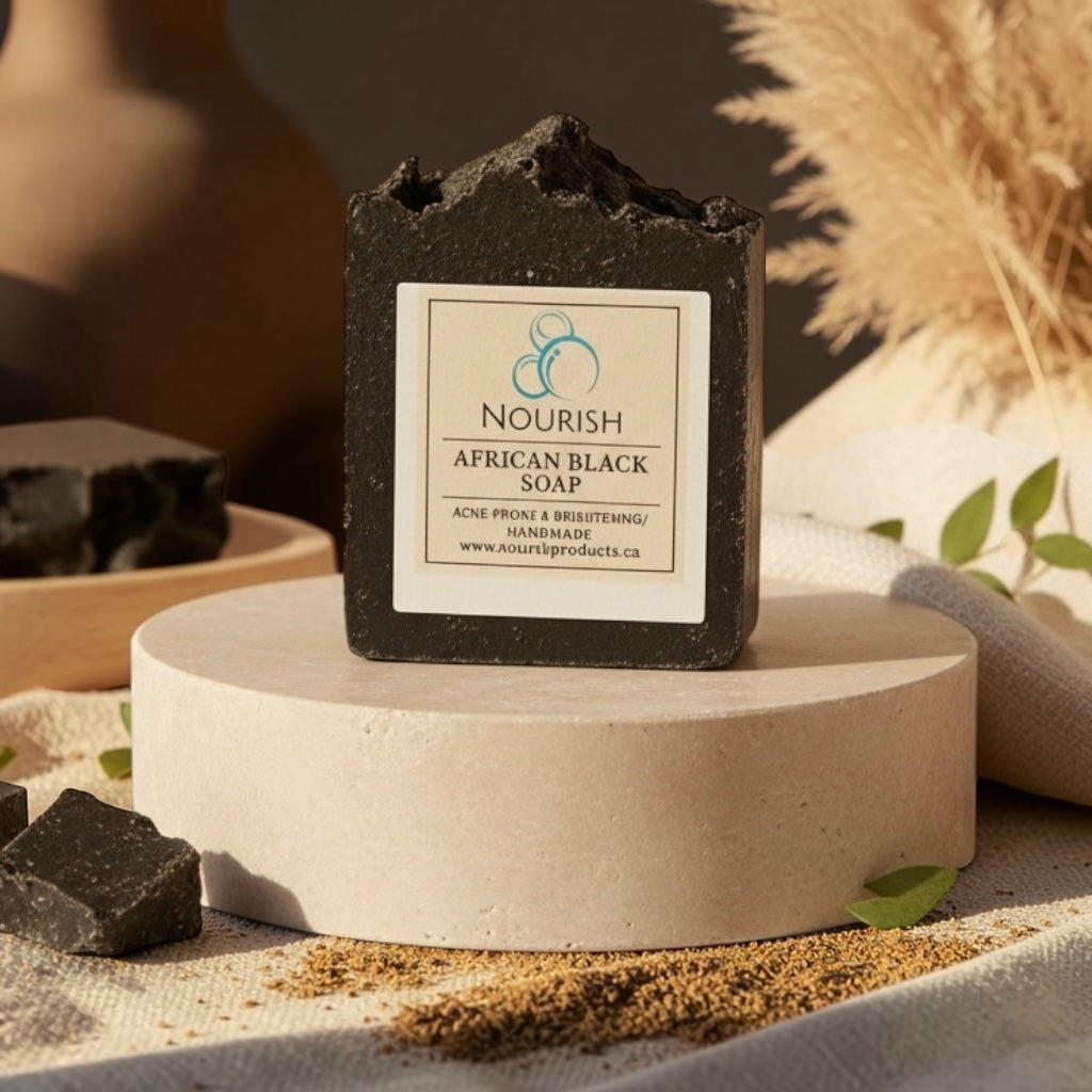 African Black Soap Bar