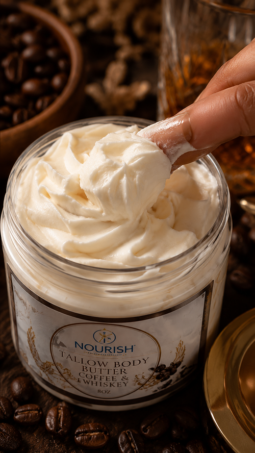 Coffee Whiskey Tallow Body Butter