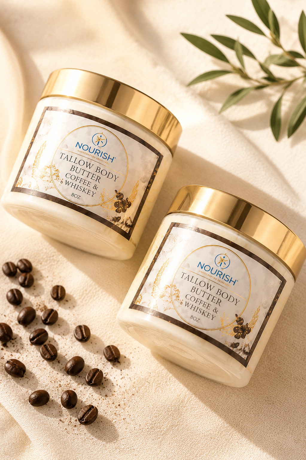 Coffee Whiskey Tallow Body Butter