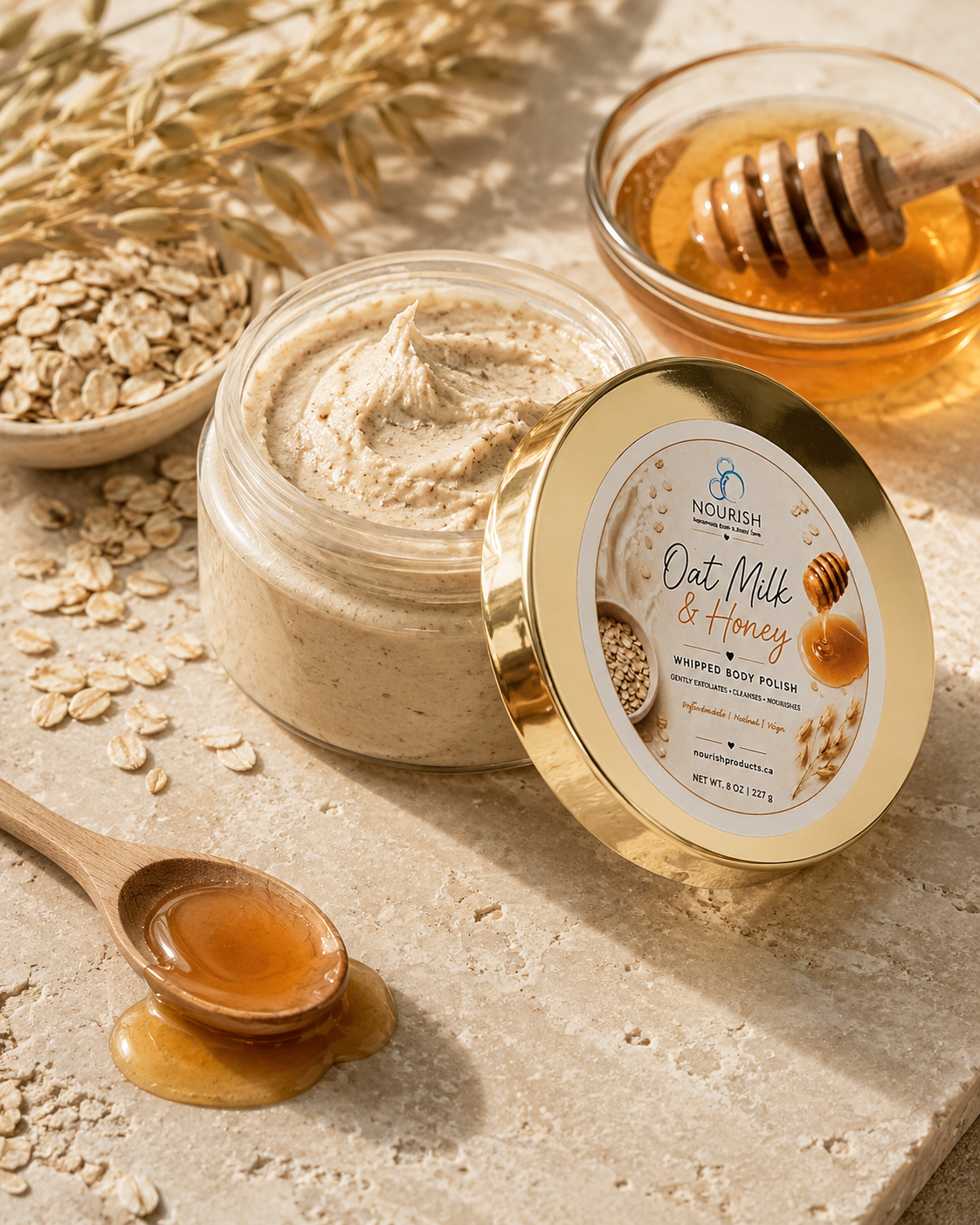 Oat Milk & Honey Whipped Body Polish