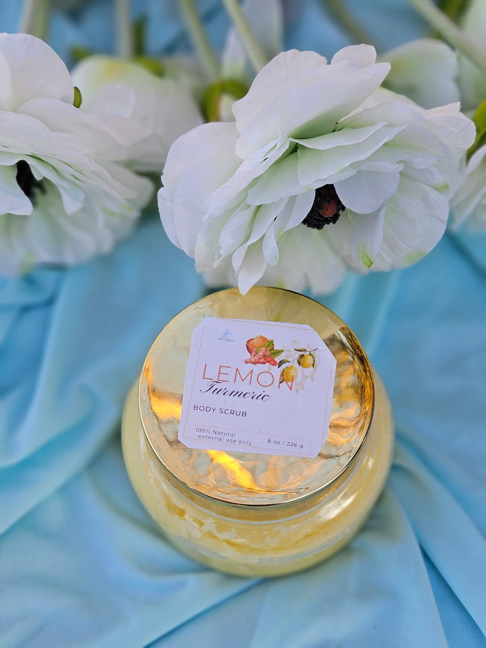 Lemon Turmeric Body Scrub image 0
