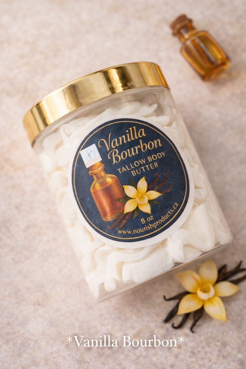 Vanilla Bourbon Tallow Body butter
